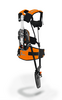 STIHL Forstgurt ADVANCE X-TREEm mit Motorsäge in Orange und Schwarz