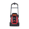 Toro eL36PST Akku-Rasenmäher in Rot und Schwarz mit sichtbarem Logo