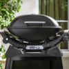 Weber Q2200N Gasgrill mit Rollwagen, Black