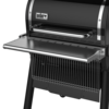 Weber SmokeFire EX4 Grill mit ausgeklapptem Edelstahl-Fronttisch
