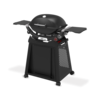 Weber Q2800N+ Gasgrill mit Rollwagen, Black
