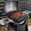 Weber Q3200N+ Gasgrill mit Rollwagen, Black