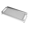 Weber Warmhalterost für Flat Top Grills mit klappbaren Beinen und schmalen Schlitzen