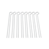 Set von 8 Weber Doppelspießen auf dunkelgrünem Hintergrund