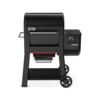 Weber SEARWOOD Holzpelletgrill in Schwarz mit digitaler Temperaturanzeige