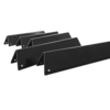 Set von fünf schwarzen porzellanemaillierten Weber Flavorizer Bars für Spirit 300-Serie