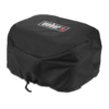 Schwarze Weber Premium Abdeckhaube für Lumin Elektrogrills mit Logo