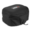 Schwarze Weber Premium Abdeckhaube für Lumin Elektrogrill mit rotem Logo