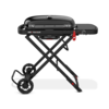 Weber Traveler Gasgrill Stealth Edition auf Wagen
