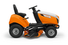 Stihl RT 4112 SZ Aufsitzmäher in Orange und Weiß für große Rasenflächen
