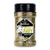 Ankerkraut Gewürzstreuer Rosemary's Baby mit Kräutern und Porträt auf Etikett