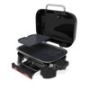 Weber LUMIN Elektrogrill Modell 2026 mit offenem Deckel und sichtbarem Grillrost