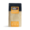 Verpackung von Weber Beech Smoking Dust Räuchermehl, 500g, sichtbar durch transparente Front