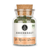 Ankerkraut BIO Kräuter Dressing in einem Glas mit Korkdeckel und grün-weißem Etikett