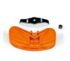 STIHL Häcksel-Startpaket mit orange Häckselschutz und schwarzem Häckselmesser