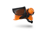 STIHL Helmset DYNAMIC Ergo mit Gesichts- und Gehörschutz auf weißem Hintergrund