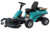 Remarc Tourno Pick Up 2WD 12,5 PS Aufsitzmäher in Türkis mit ergonomischem Sitz und großem Mähdeck