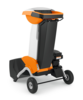 STIHL GH 460 Häcksler in Orange Schwarz und Weiß mit Luftreifen