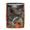 Verpackung von Weber SmokeFire Eichenholzpellets 8 kg mit Grillfleischbild