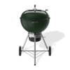 Weber Master-Touch GBS C-5755 Holzkohlegrill in Racing Green mit Thermometer und GBS-Grillrost