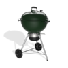 Weber Master-Touch GBS C-5755 Holzkohlegrill in Racing Green mit Deckelthermometer und GBS-Grillrost