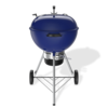 Weber Master-Touch GBS 5755 Holzkohlegrill in Ocean Blue mit Thermometer und Edelstahlrost