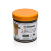 Petromax Einbrenn- und Pflegepaste in einer Dose mit orangefarbenem Deckel