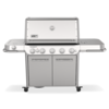 Weber Summit FS38 S Gasgrill aus Edelstahl mit mehreren Brennern und Stauraum