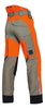 Stihl Bundhose DYNAMIC Vent in Beige und Orange für Forstarbeiten mit reflektierenden Details und Taschen