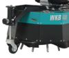 Detailansicht des Remarc Stützrad WKB 480 an einer industriellen Maschine