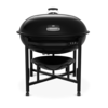 Weber Ranch Kettle Holzkohlegrill mit porzellanemailliertem Deckel und Thermometer