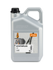 5-Liter-Kanister von STIHL SynthPlus Sägekettenhaftöl mit Produktetikett