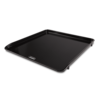 Schwarze Weber CRAFTED Grillplatte aus Gusseisen mit erhöhtem Rand