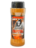 Gewürzflasche Black Death Chipotle mit Totenkopf und Flammen auf Etikett
