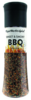 Gewürzmühle Sweet & Smoky BBQ von Cape Herb & Spice gefüllt mit roten und braunen Gewürzen