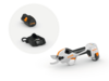 STIHL ASA 20 Akku-Astschere mit Akku AS 2 und Ladegerät AL 1 auf weißem Hintergrund
