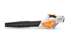 Stihl BGA 57 Akku-Blasgerät in Weiß und Orange für Gartenpflege
