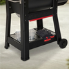 Weber Smoque Pelletsmoker mit Ablageboden und Grillzubehör