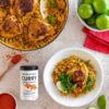 Tandoori Hähnchen und gewürzter Reis mit Cape Herb Rub Curry Tikka Tandoori Gewürz