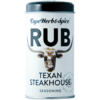 Gewürzdose Cape Herb Rub Texan Steakhouse mit Rinderkopf-Logo