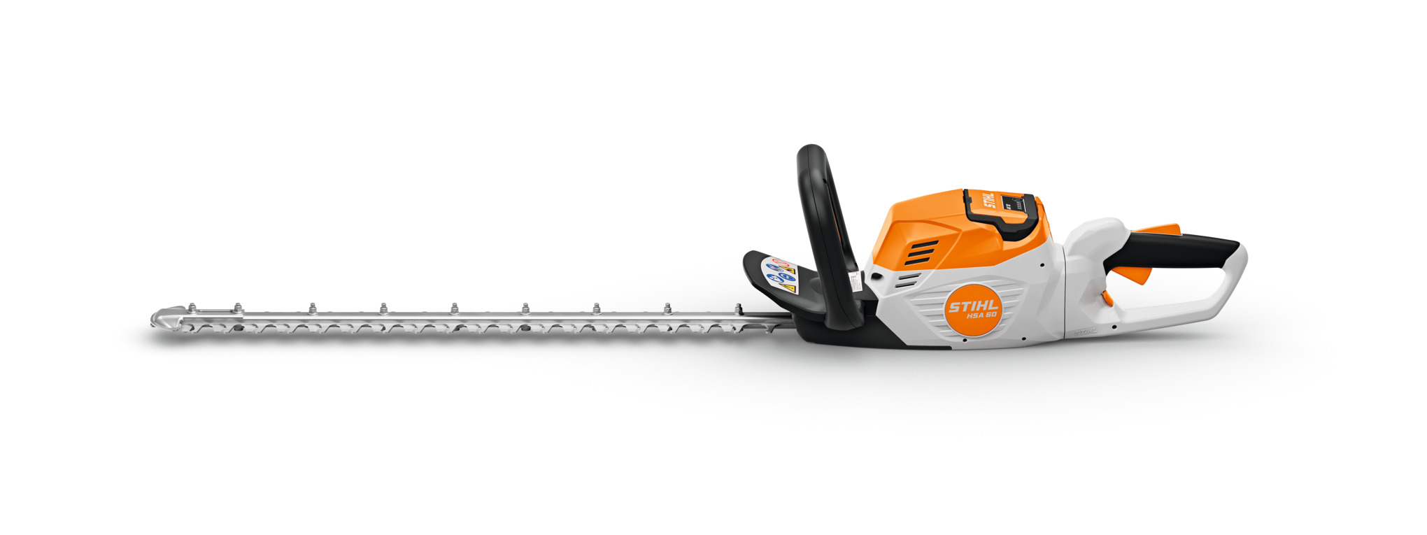 STIHL HSA 60 Akku-Heckenschere auf weißem Hintergrund