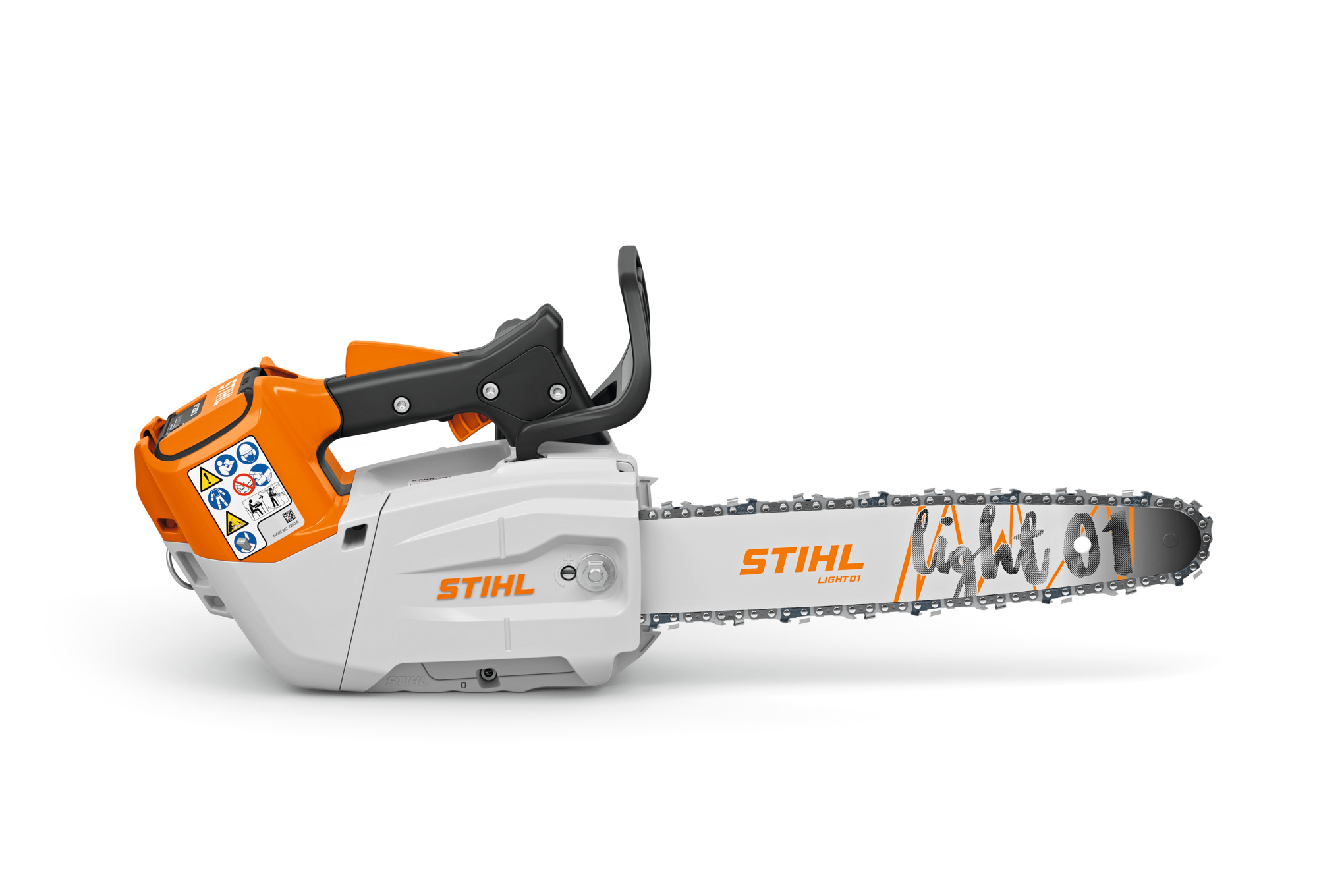 Akku-Motorsäge STIHL MSA 190 T für Baumpflege mit Sicherheitsmerkmalen