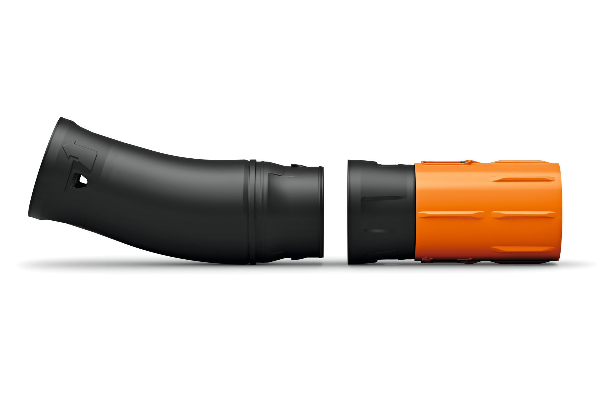STIHL Verstelldüse 2-in-1 für Laubbläser mit schwarzer und orangefarbener Komponente