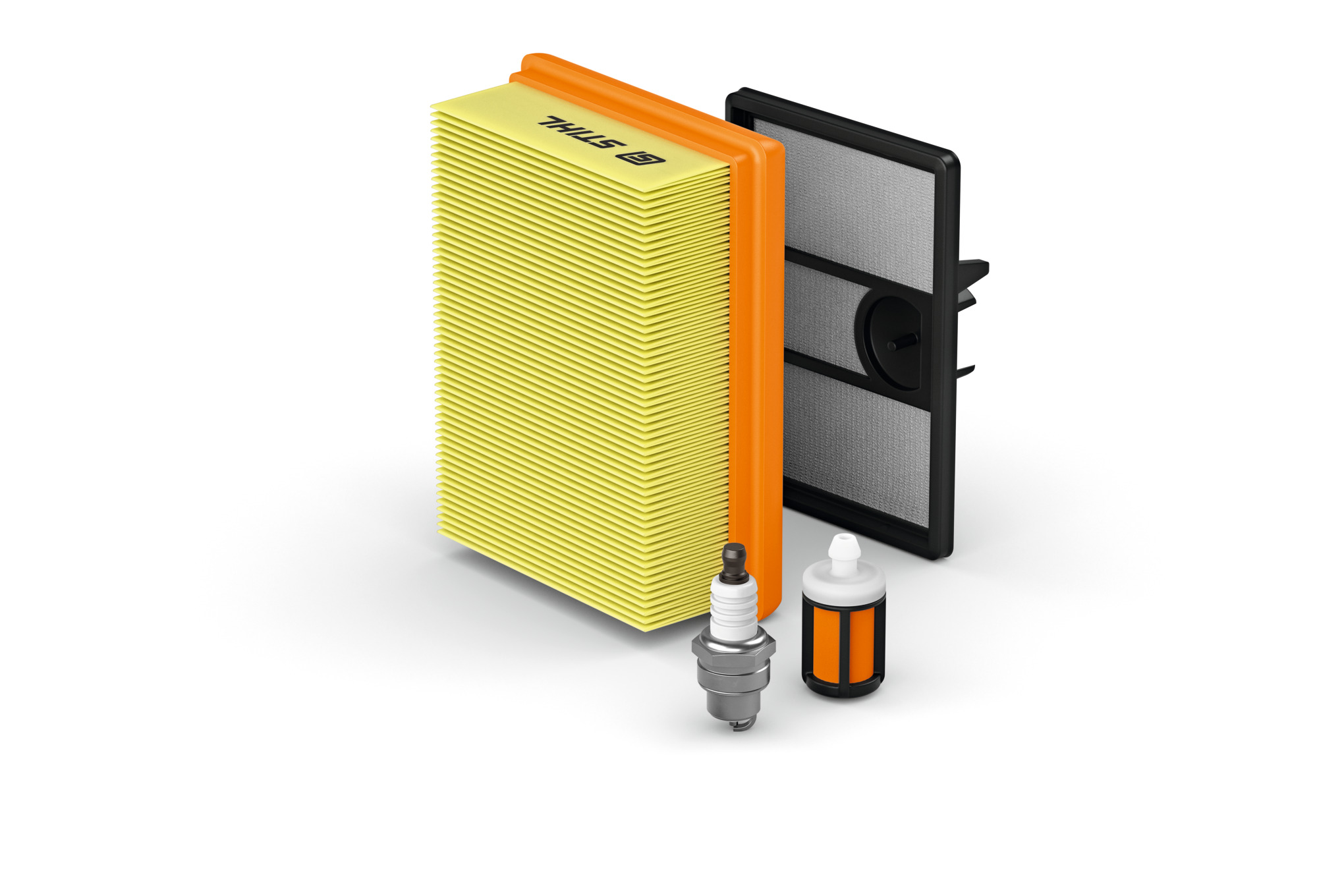STIHL Service Kit 32 mit Luftfiltern Zündkerze und Kraftstofffilter