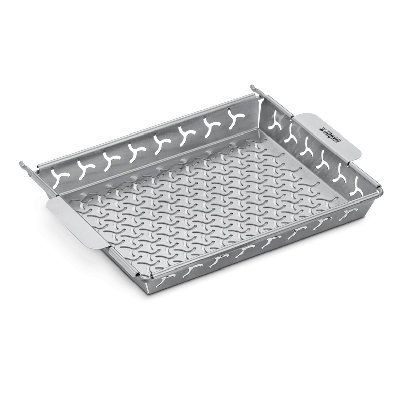 Edelstahl Gemüsekorb von Weber für das Elevations Tiered Grilling System