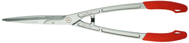 Handheckenschere mit Carbonstahlklingen und ergonomischem Aluminiumkörper