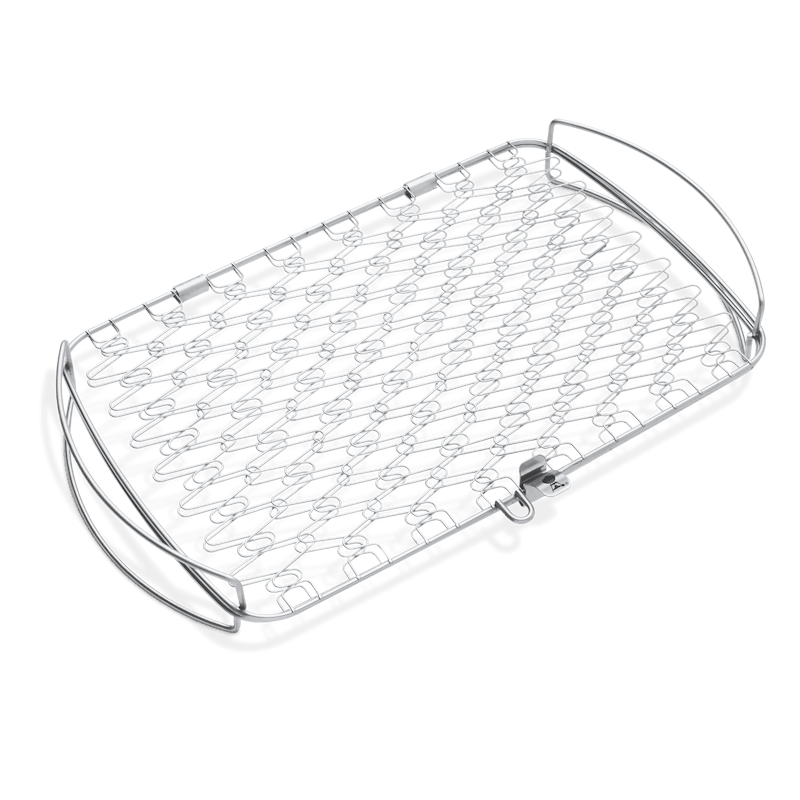 Weber Edelstahl Fisch- und Gemüsehalter für Grill