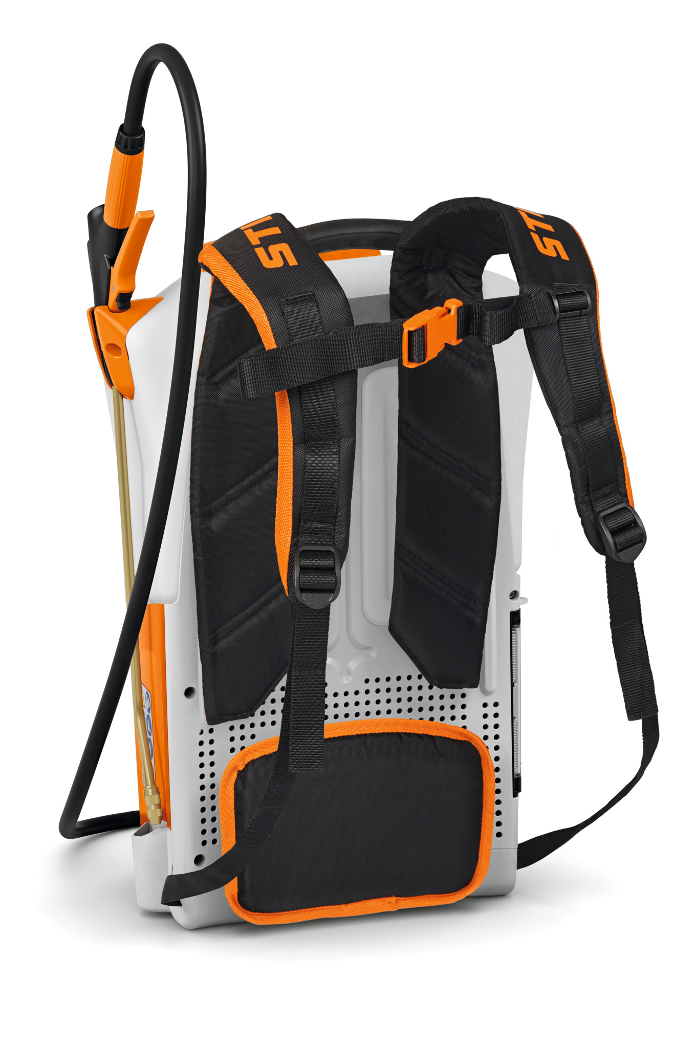STIHL SGA 85 Akku-Spritzgerät mit transparentem Behälter und ergonomischem Tragsystem