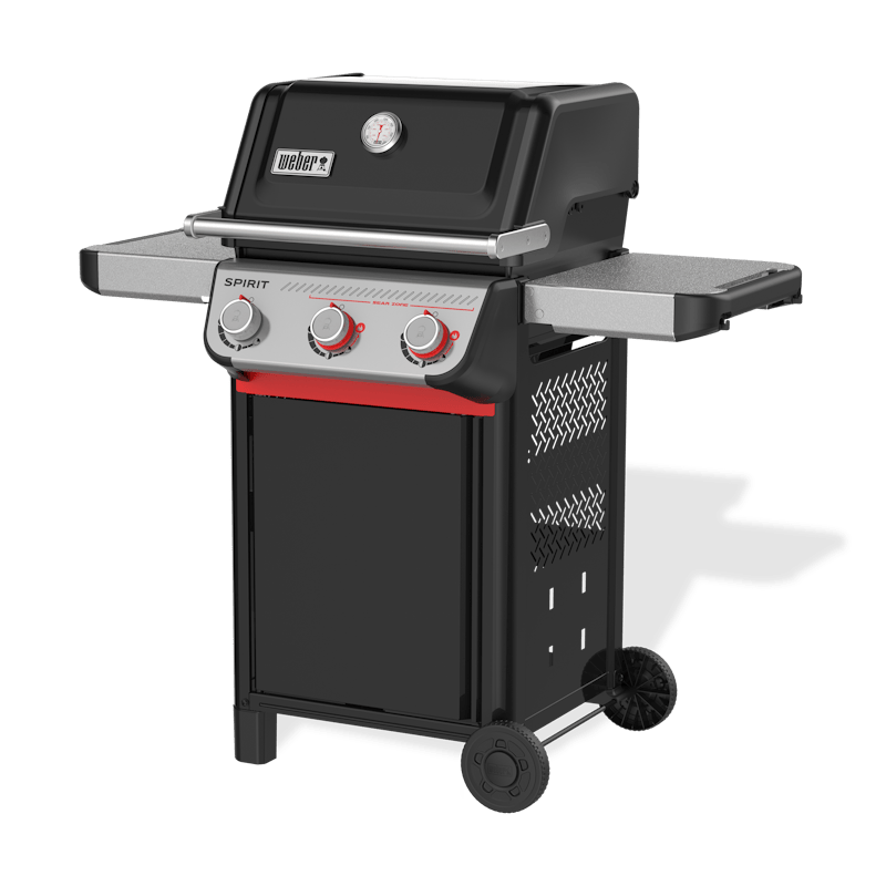 Weber SPIRIT E-325 GBS Gasgrill in Schwarz mit drei Brennern und Sear Zone
