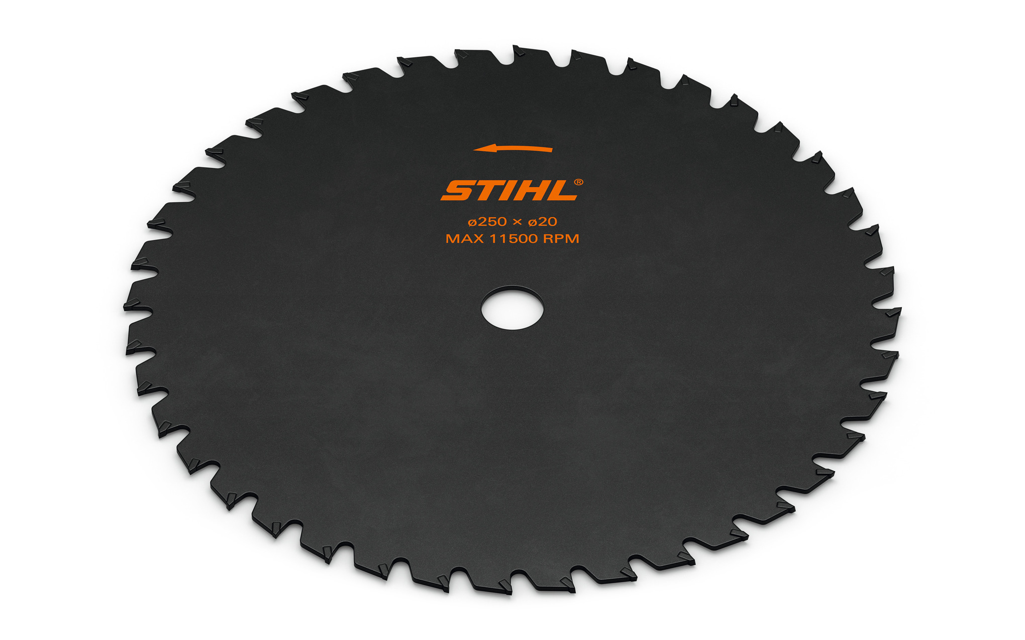 STIHL Grasschneideblatt 250-40 mit 40 Zähnen für Mäharbeiten